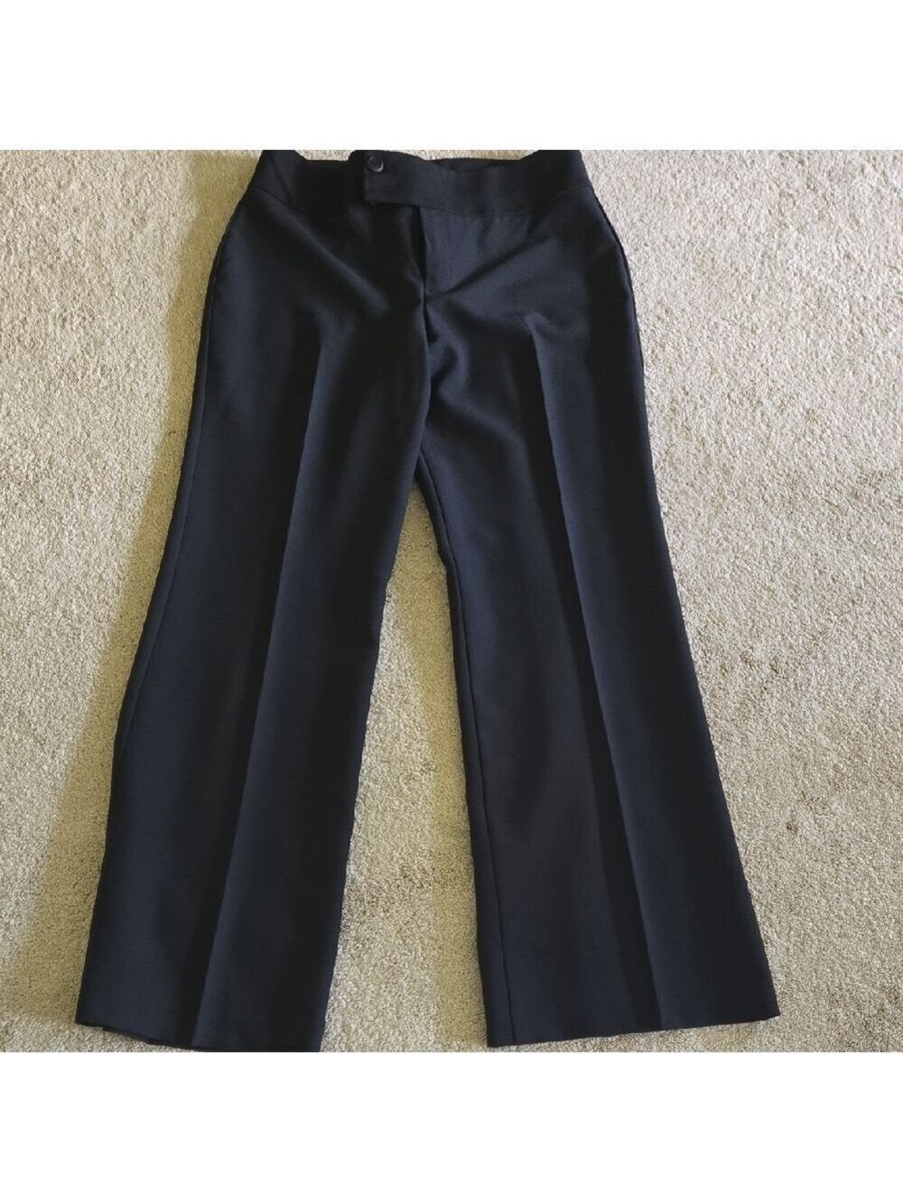 Iz Byer Black Wide Leg Pants Professional